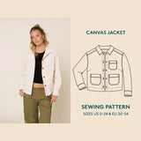 Canvas Jacket Pattern Wardrobe By Me Cover