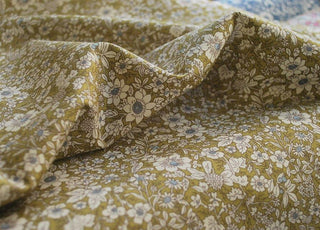 Caroline Chartreuse Cotton Dress And Craft Fabric Cu
