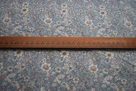 Caroline Cotton Poplin Aqua S
