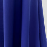 Carousel Royal Polyester Woven Bright Dress Fabric Close Up Drape Fabric Photo
