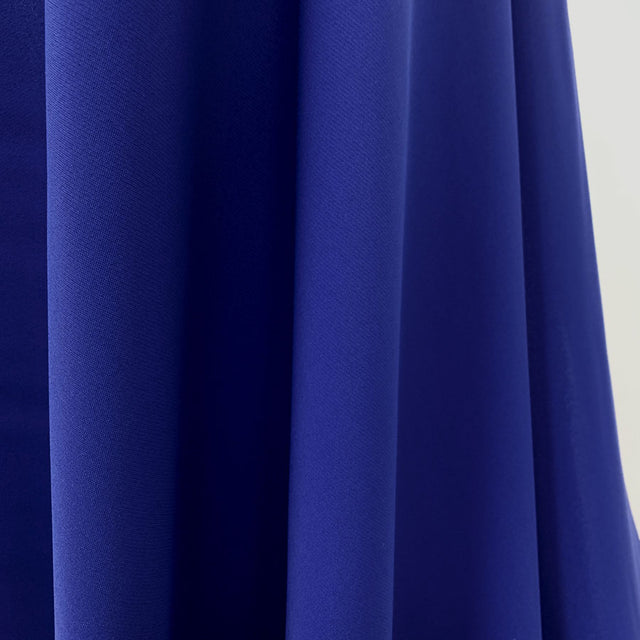 Carousel Royal Polyester Woven Bright Dress Fabric Close Up Drape Fabric Photo