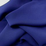 Carousel Royal Polyester Woven Bright Dress Fabric Close Up Fabric Photo