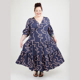 Cashmerette Roseclair Dress Size 12 32 5