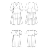 Cashmerette Roseclair Dress Size 12 32 8