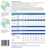 Cashmerette Canton Moto Jacket Sewing Pattern 0 16 Back Cover