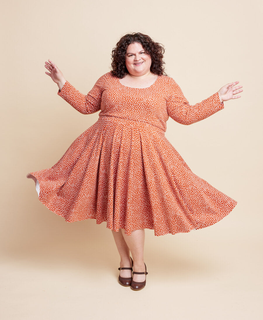 Cashmerette grafton dress top skirt mix match pack 2