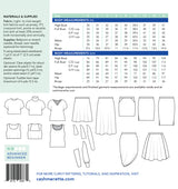 Cashmerette Grafton Pattern Back