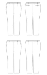 Cashmerette Meriam Trousers Sizes 12 30 Sketch