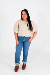 Chalk   Notch Aria Top Pattern 10