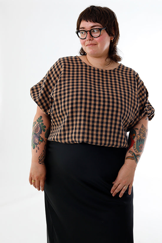 Chalk   Notch Aria Top Pattern 5