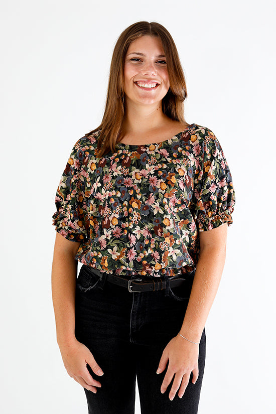 Chalk   Notch Aria Top Pattern 6