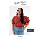 Chalk   Notch Aria Top Pattern Cover