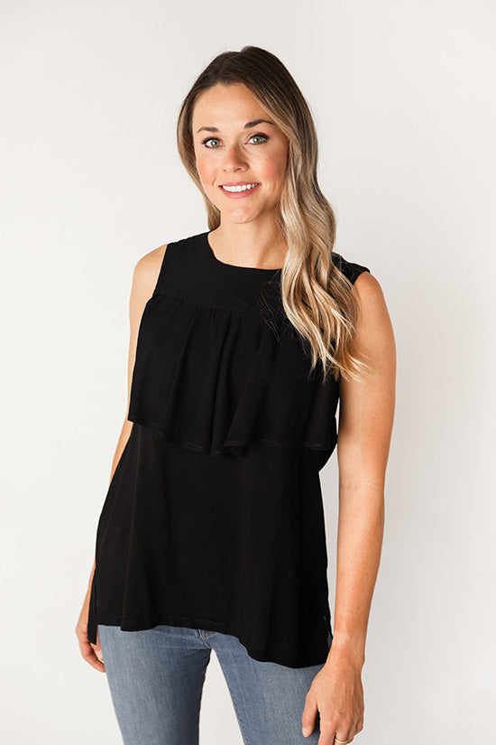Chalk   Notch Farrah Blouse   Dress Pattern 3
