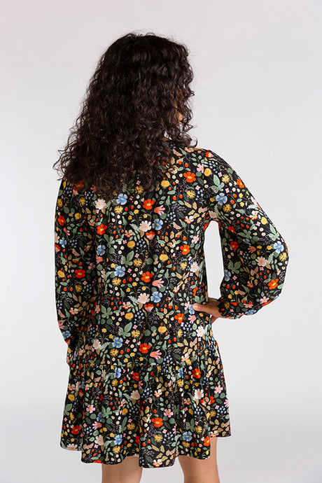 Chalk   Notch Wren Blouse And Dress Sewing Pattern 5