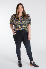 Chalk   Notch Wren Blouse And Dress Sewing Pattern 6