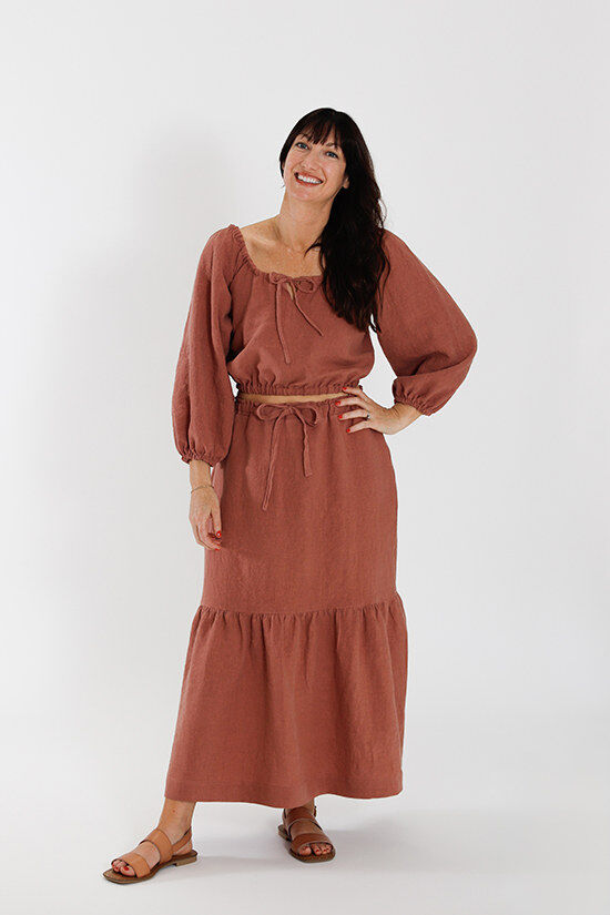 Chalk And Notch Ivie Dress Pattern 1