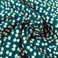 Challis - Teal Leaf