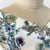 Challis Winter Flower Dress Fabric M1