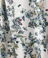 Challis Winter Flower Dress Fabric M3