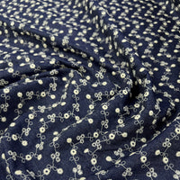 Denim Chambray Anglaise - Dark Blue