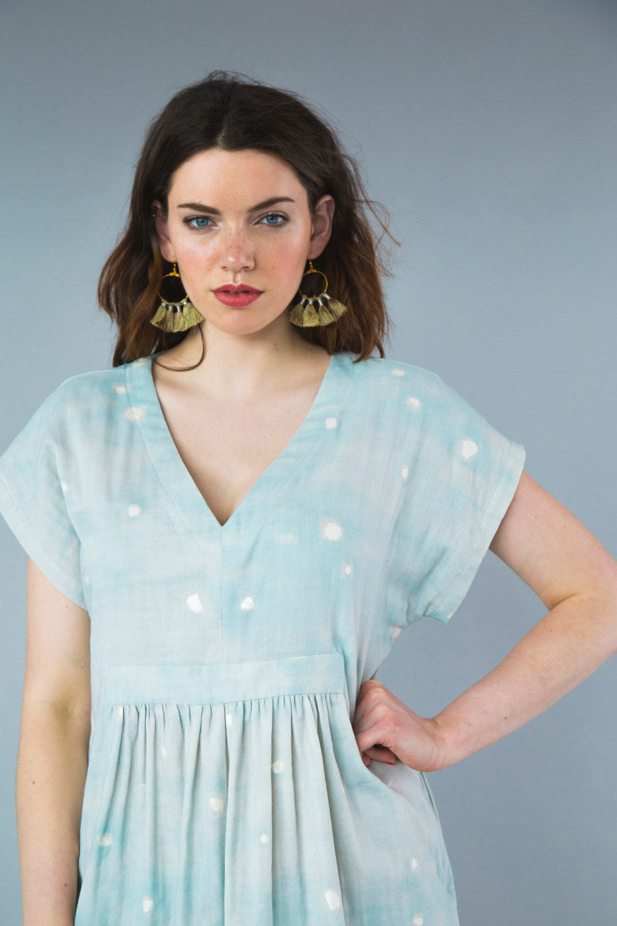 Charlie caftan by closet core patterns 6