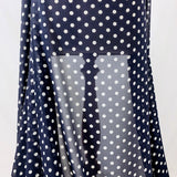 Chiffon Spots Grey Plain Grey White Spotty Dots Polyester Georgette Dress Fabric Manquin Transparenct Fabric Photo Custom