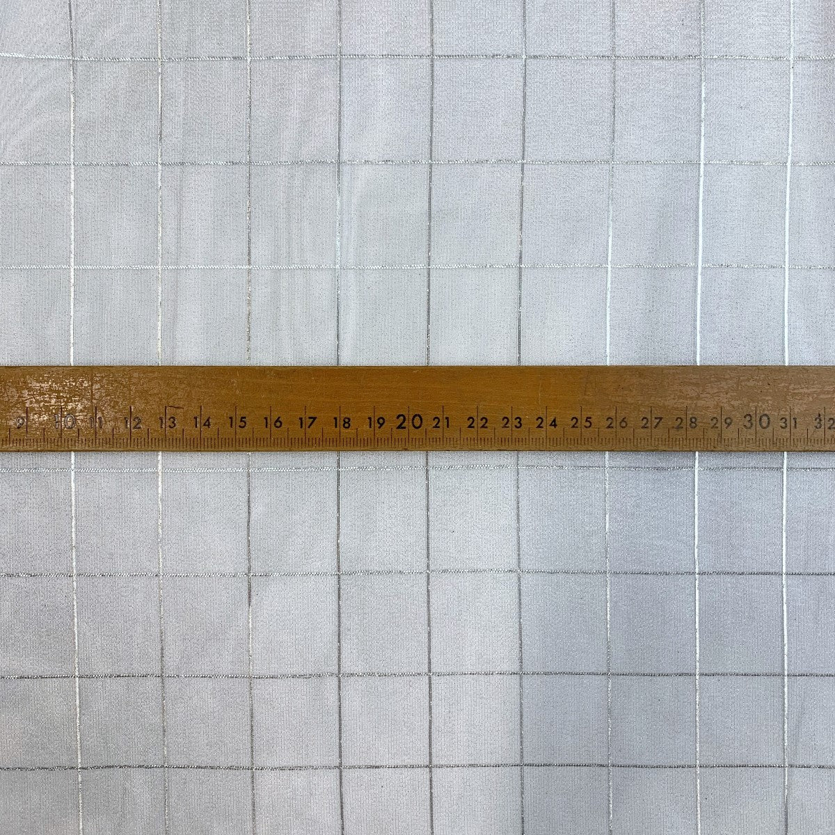 Christmas Organza Silver Check Fine Shining Check Silver Organza Fabric Scale Fabric Photo Custom
