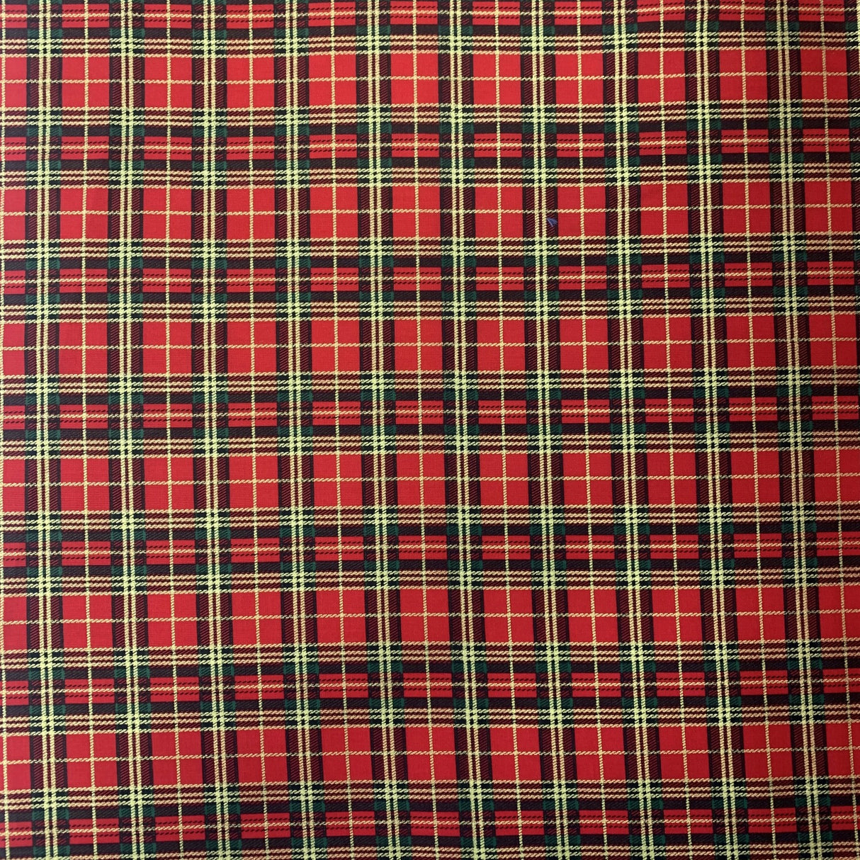 Christmas Tartan Red Pattern