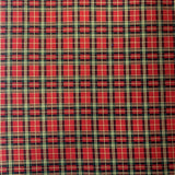 Christmas Tartan Red Pattern