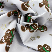 Christmas Poplin - Jolly Gingers