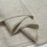 Chunky Linen Oatmeal Dress Craft Fabric Fold