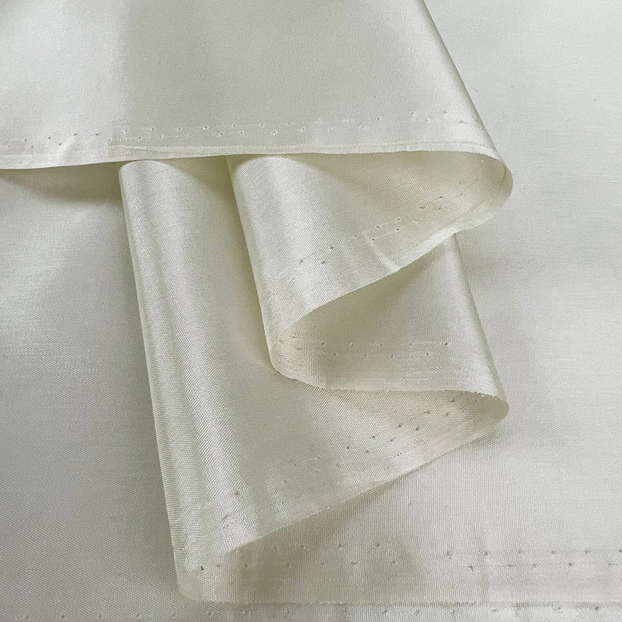 Classic tailors dress lining plain acetate lining cream fold