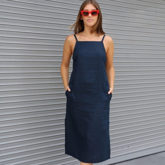 Claudia Dress Pattern Tessuti 1