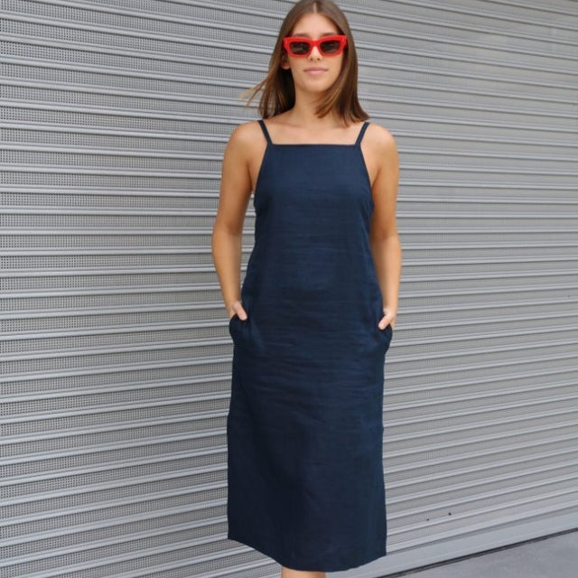 Claudia Dress Pattern Tessuti 1