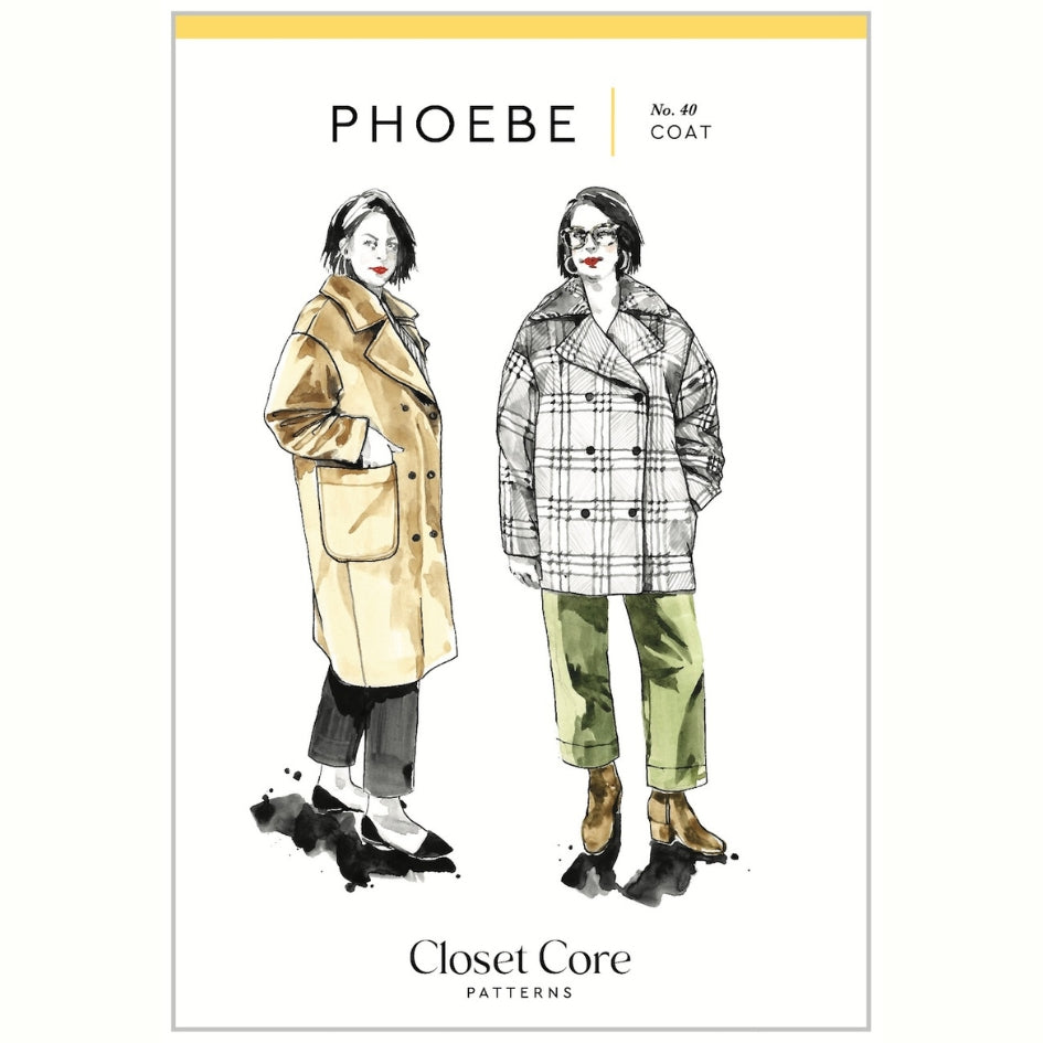 Closet Core Patterns Phoebe Coat Pattern Cover