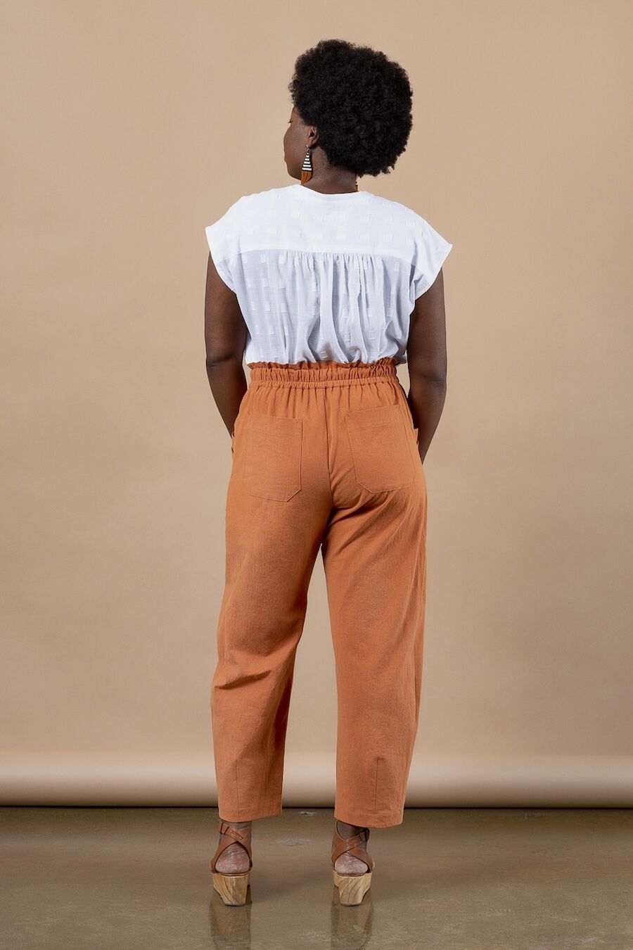 Closet Core Patterns Sepia Pants And Shorts Pattern 3