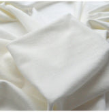 Cloud Cream Cotton Jersey Cream Dress Fabric Cu