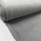 Cloud Viscose Shirting Grey Fine Woven Lightweight Fabric Bolt
