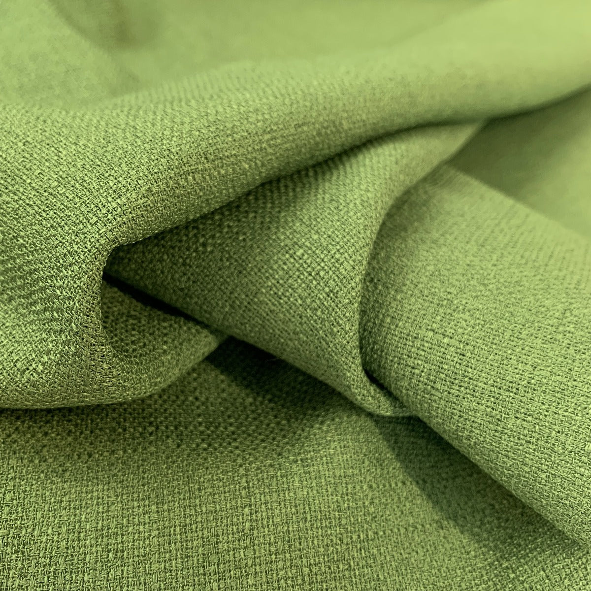 Coast Lime Light Green Polyester Linen Like Dress Craft Fabric Fold