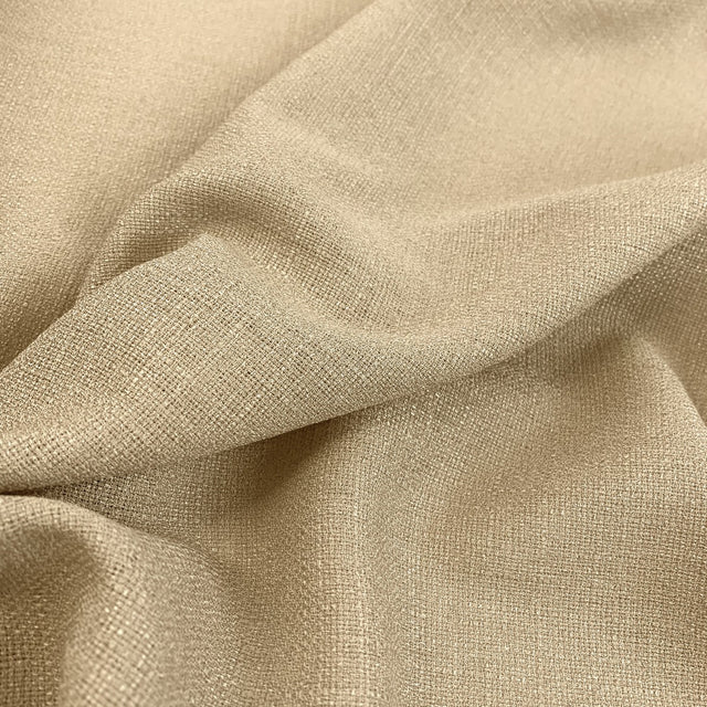 Coast Sand Linen Look Dress Fabric Beige John Kaldor Fold