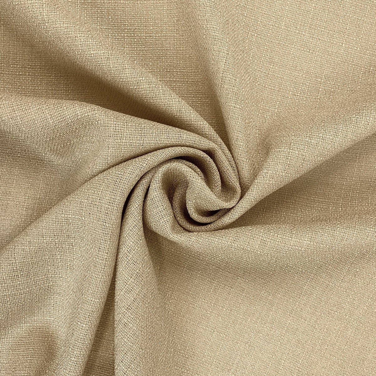 Coast Sand Linen Look Dress Fabric Beige John Kaldor Swirl