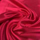 Colour Pop Viscose Linings Cerise Plain Dress Fabric