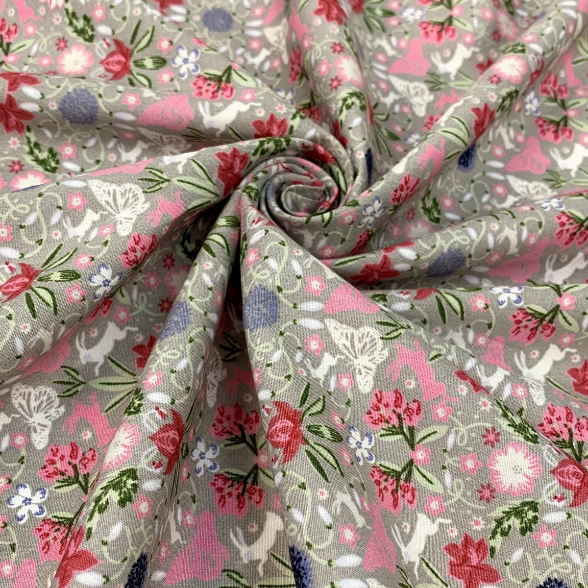 Combed Cotton Sanctuary Pale Taupe Warm Grey Easter Dress Craft Cotton Fabric Close Up Drapefabric Photo Custom