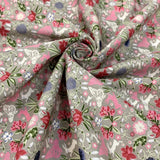 Combed Cotton Sanctuary Pale Taupe Warm Grey Easter Dress Craft Cotton Fabric Close Up Drapefabric Photo Custom