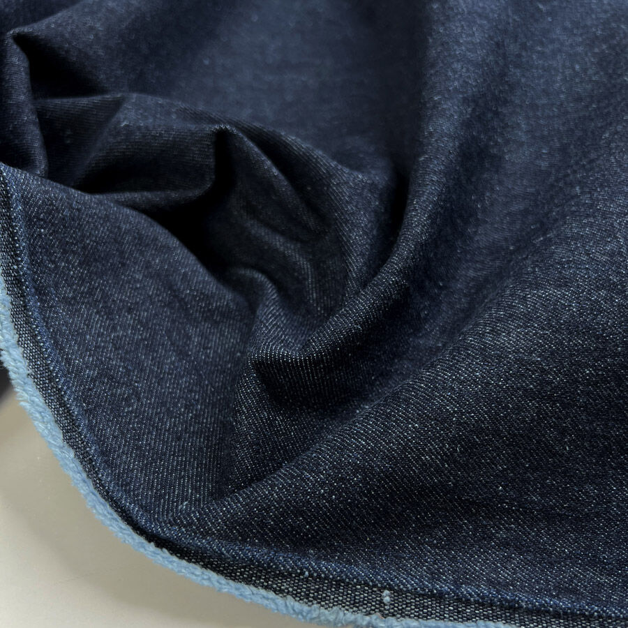 Como Classico Alessio Cotton Italian Blue Woven Fabric