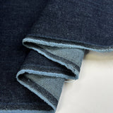 Como Classico Alessio Cotton Italian Blue Woven Fabric Fold