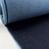 Como Classico Enzo Cotton Italian Blue Woven Fabric Roll