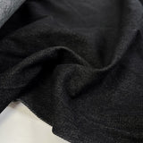 Como Classico Giorgio Cotton Italian Black Woven Fabric