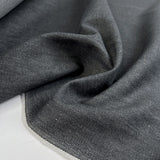 Como Classico Stefano Cotton Italian Grey Woven Fabric