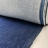 Como Moderno Denim Dario Cotton Elastane Blue Stretch Woven Fabric Roll